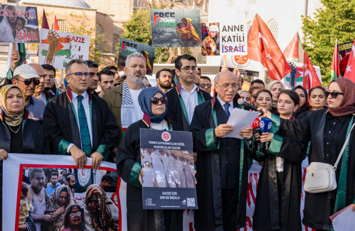 Gazze için başlatılan kampanyada 60 bini aşkın imza toplandı