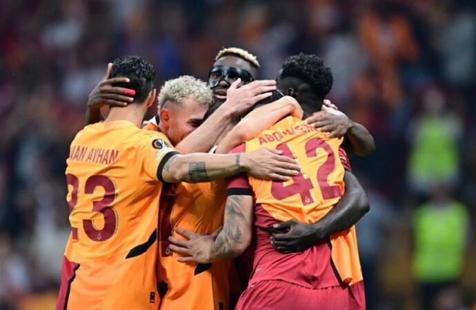 Galatasaray’dan 3 gollü galibiyet