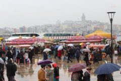 İstanbul ve çevresi için kuvvetli yağış uyarısı yapıldı