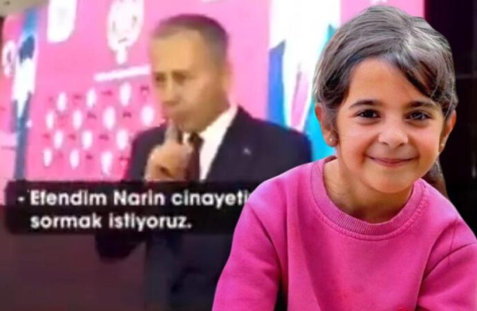 Bakan Ali Yerlikaya, Narin sorusu soran muhabire ‘sus’ işareti yaptı