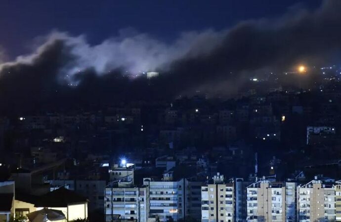 İsrail savaş uçakları Beyrut’u bombaladı