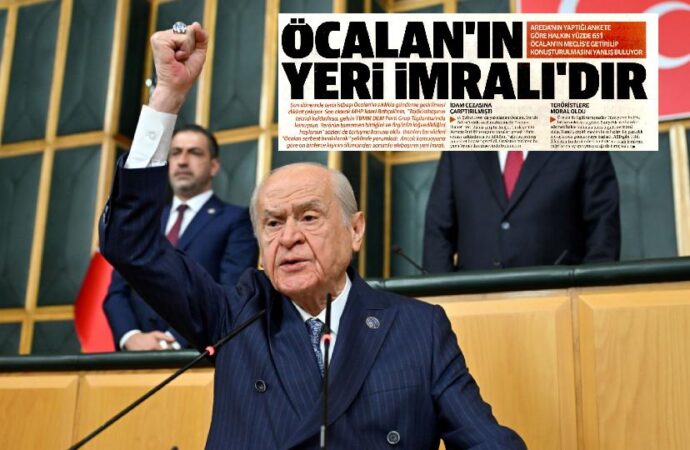 İktidara yakın gazeteden Bahçeli’nin Öcalan çağrısına itiraz: Tarihi çağrı manşetlere nasıl çıktı?