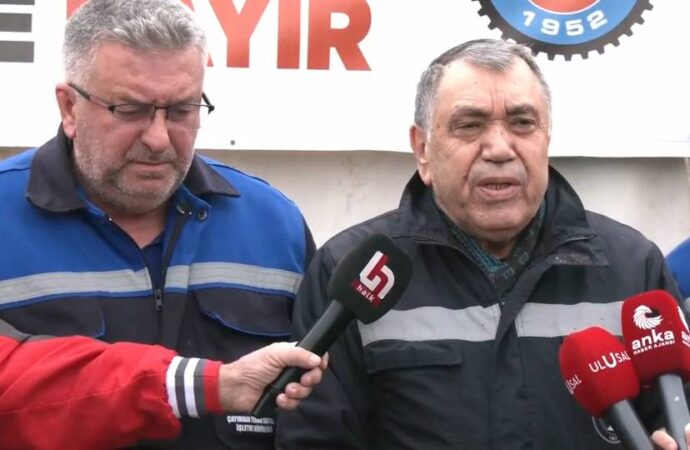 Çayırhan işçilerinin Ankara yürüyüşü sonlandırıldı, eylem çadırda sürecek