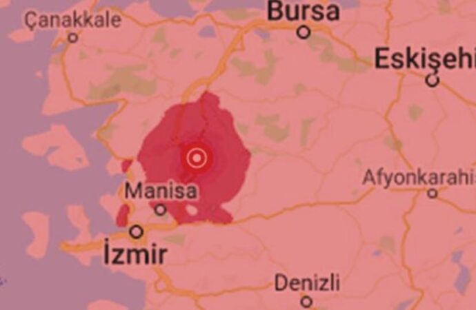 Akhisar’da 3.5 büyüklüğümde deprem