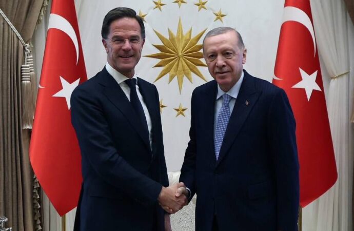 Erdoğan, NATO Genel Sekreteri Rutte’yi kabul etti