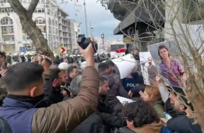 Şişhane’deki protestoda 14 kişi hakkında gözaltı kararı