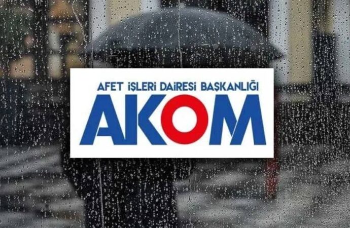 AKOM iki gün için İstanbul’a uyarı verdi