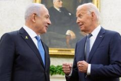 Netanyahu ile görüşen Biden, Gazze’de ‘acil ateşkes’ çağrısında bulundu