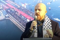 Gazze mitinginde Bilal Erdoğan konuştu: Kimse sanmasın ki Türkiye uyuyor