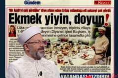 Diyanet: ‘Ekmek yiyin doyun’ başlıklı haberle ilgili hukuki işlem başlatılacak