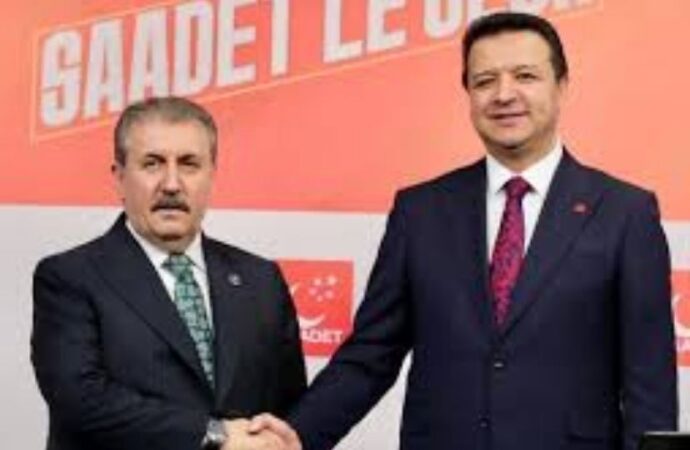 BBP Genel Başkanı Destici’den, Saadet Partisi Genel Başkanı Arıkan’a ziyaret