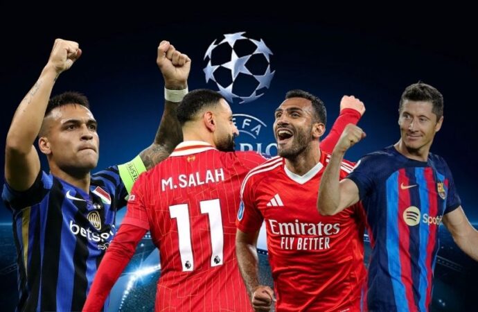 Gol Makinaları İş Başında! Şampiyonlar Ligi’nde Çeyrek Final Bileti İçin Büyük Kapışma