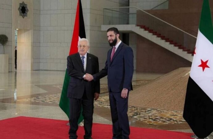 Mahmud Abbas 17 Yıl Sonra Şam’da: Colani ile Kritik Görüşme!