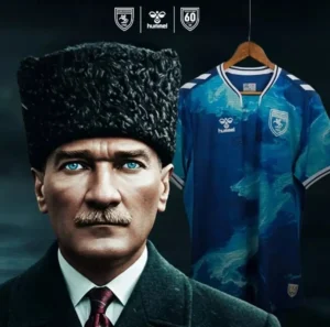 Atatürk Temalı Forma Atina’da Kriz Yarattı: