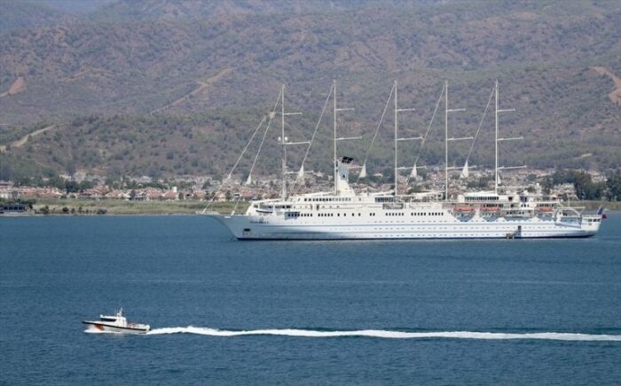 Fransız Bayraklı “Club Med 2” Fethiye’ye Demir Attı