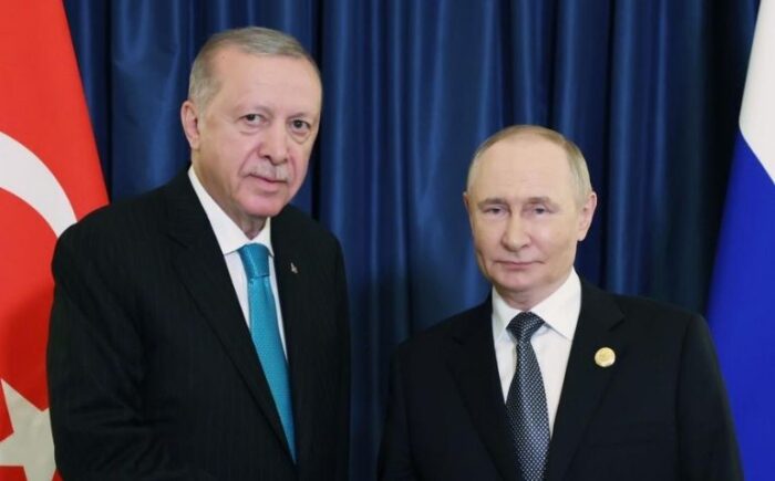 Erdoğan ve Putin Çin’de bir araya geliyor
